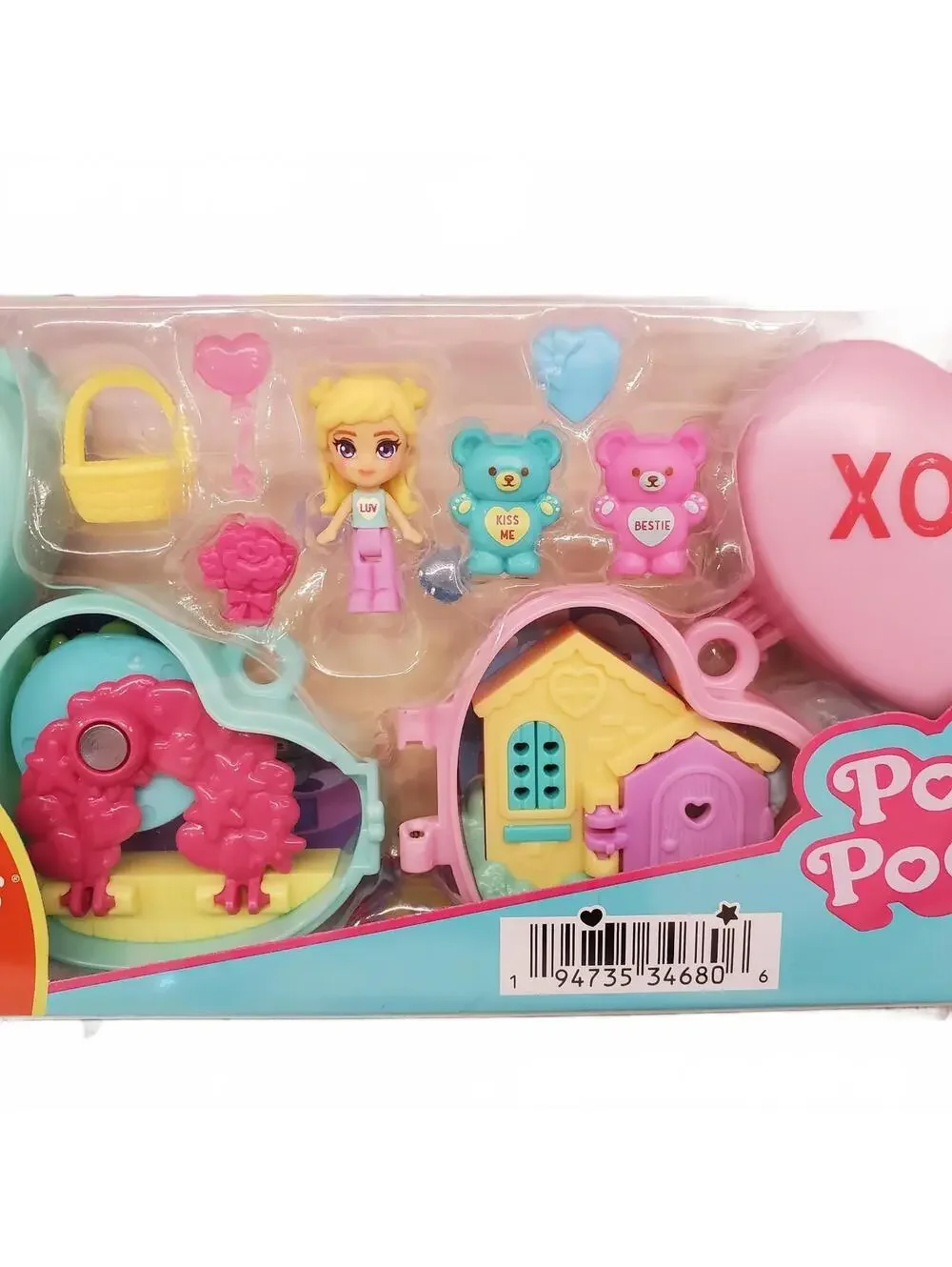 Polly Pocket Sweethearts Cutie Pie XOXO playset NEW